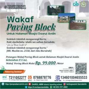 Wakaf Paving Block